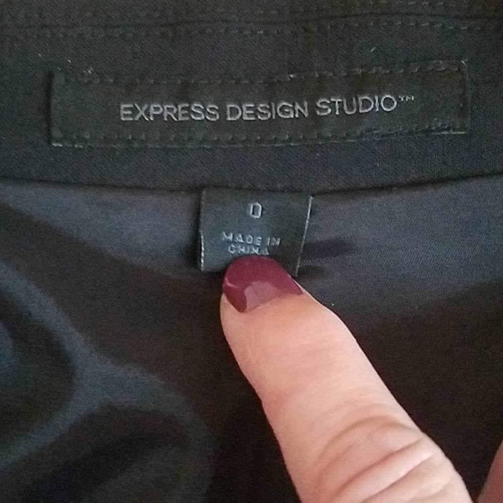 Express Design Studio 2 Button Blazer - image 2
